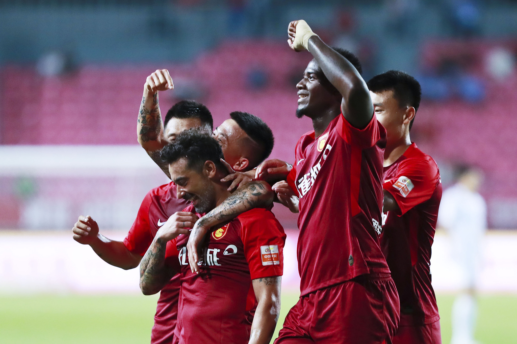 他在比赛中 他在比赛中